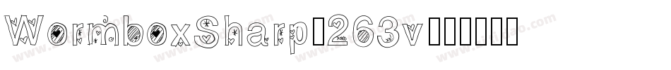 WormboxSharp-263v字体转换