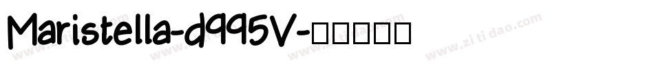 Maristella-d995V字体转换