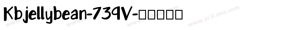 Kbjellybean-739V字体转换