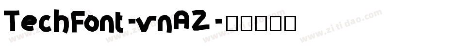TechFont-vnAZ字体转换