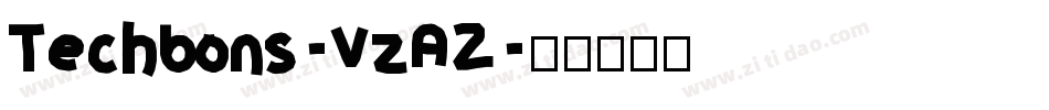 Techbons-VzAZ字体转换