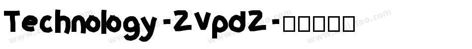 Technology-ZVpdZ字体转换