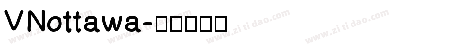 VNottawa字体转换