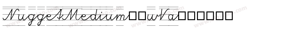NuggetMedium-5wVa字体转换