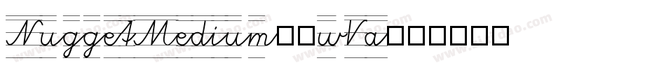 NuggetMedium-5wVa字体转换