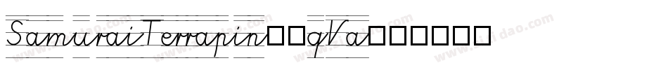 SamuraiTerrapin-5qVa字体转换