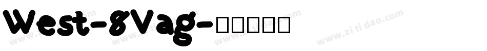 West-8Vag字体转换