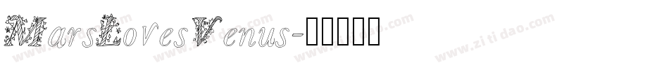 MarsLovesVenus字体转换