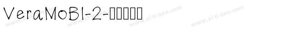 VeraMoBI-2字体转换