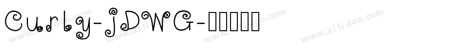 Curly-jDWG字体转换