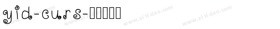 yid-curs字体转换