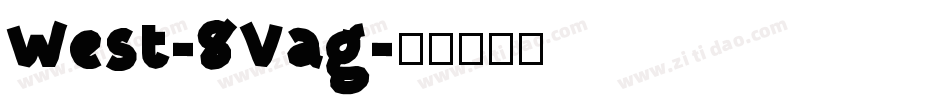 West-8Vag字体转换