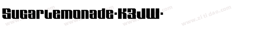 Sugarlemonade-K3JW字体转换