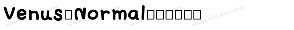 Venus-Normal字体转换