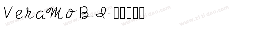 VeraMoBI字体转换
