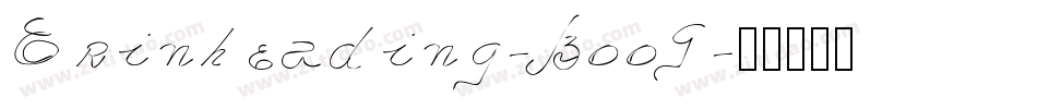 Erinheading-BooG字体转换