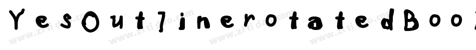 YesOutlinerotatedBook-Y0x2字体转换