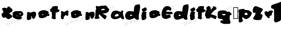 XenotronRadioEditKg-pZv1字体转换