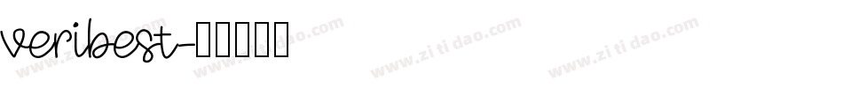 veribest字体转换