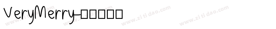 VeryMerry字体转换