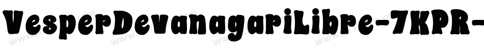 VesperDevanagariLibre-7KPR字体转换