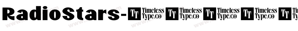 RadioStars字体转换