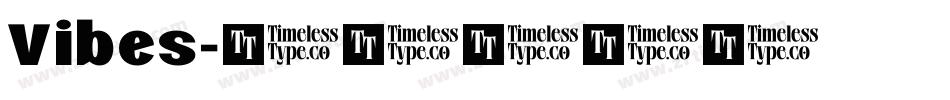 Vibes字体转换