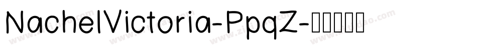 NachelVictoria-PpqZ字体转换
