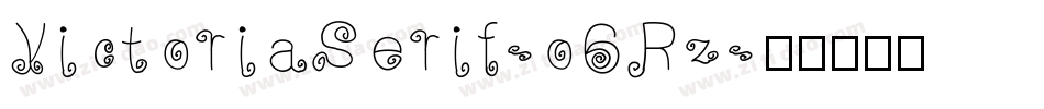 VictoriaSerif-o6Rz字体转换