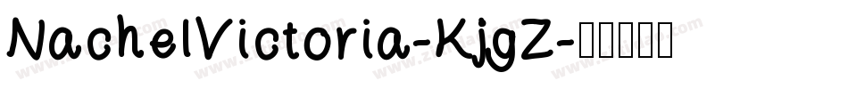 NachelVictoria-KjgZ字体转换