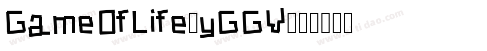 GameOfLife-yGGV字体转换
