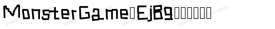 MonsterGame-EjB9字体转换