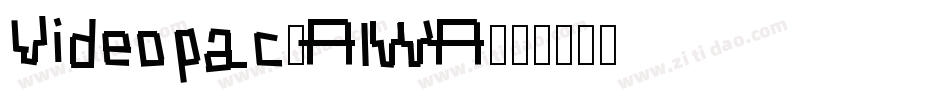 Videopac-AlWA字体转换