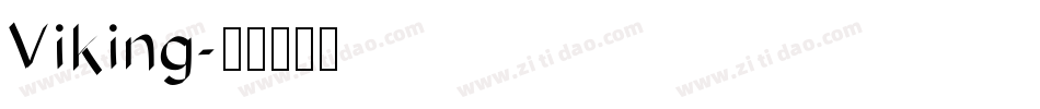 Viking字体转换