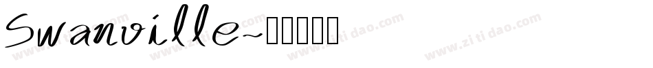 Swanville字体转换