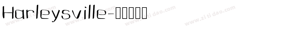 Harleysville字体转换