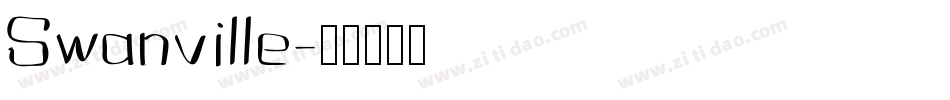 Swanville字体转换