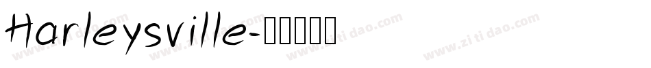 Harleysville字体转换