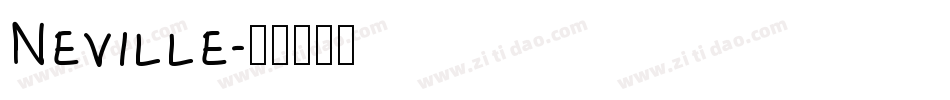 Neville字体转换