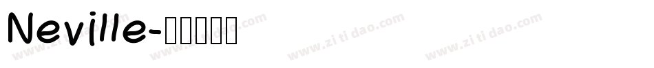 Neville字体转换