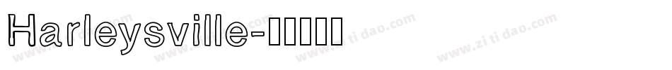 Harleysville字体转换