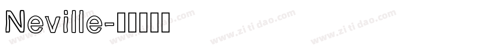 Neville字体转换