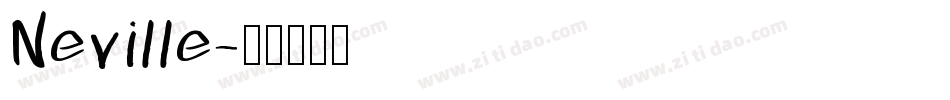 Neville字体转换