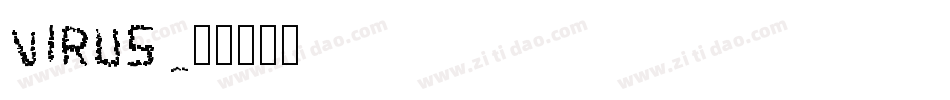 VIRUS字体转换