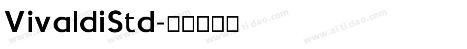 VivaldiStd字体转换