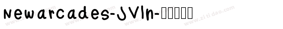 Newarcades-JVln字体转换