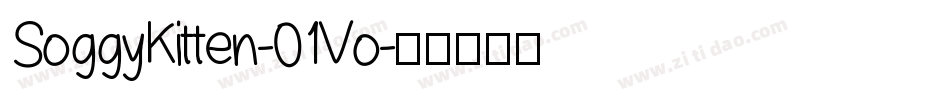 SoggyKitten-01Vo字体转换