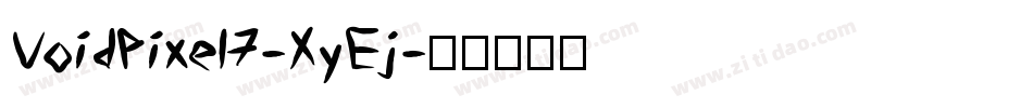 VoidPixel7-XyEj字体转换