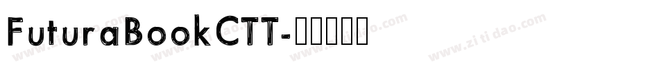 FuturaBookCTT字体转换
