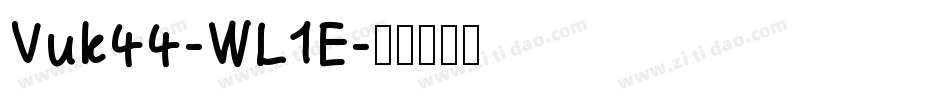 Vuk44-WL1E字体转换
